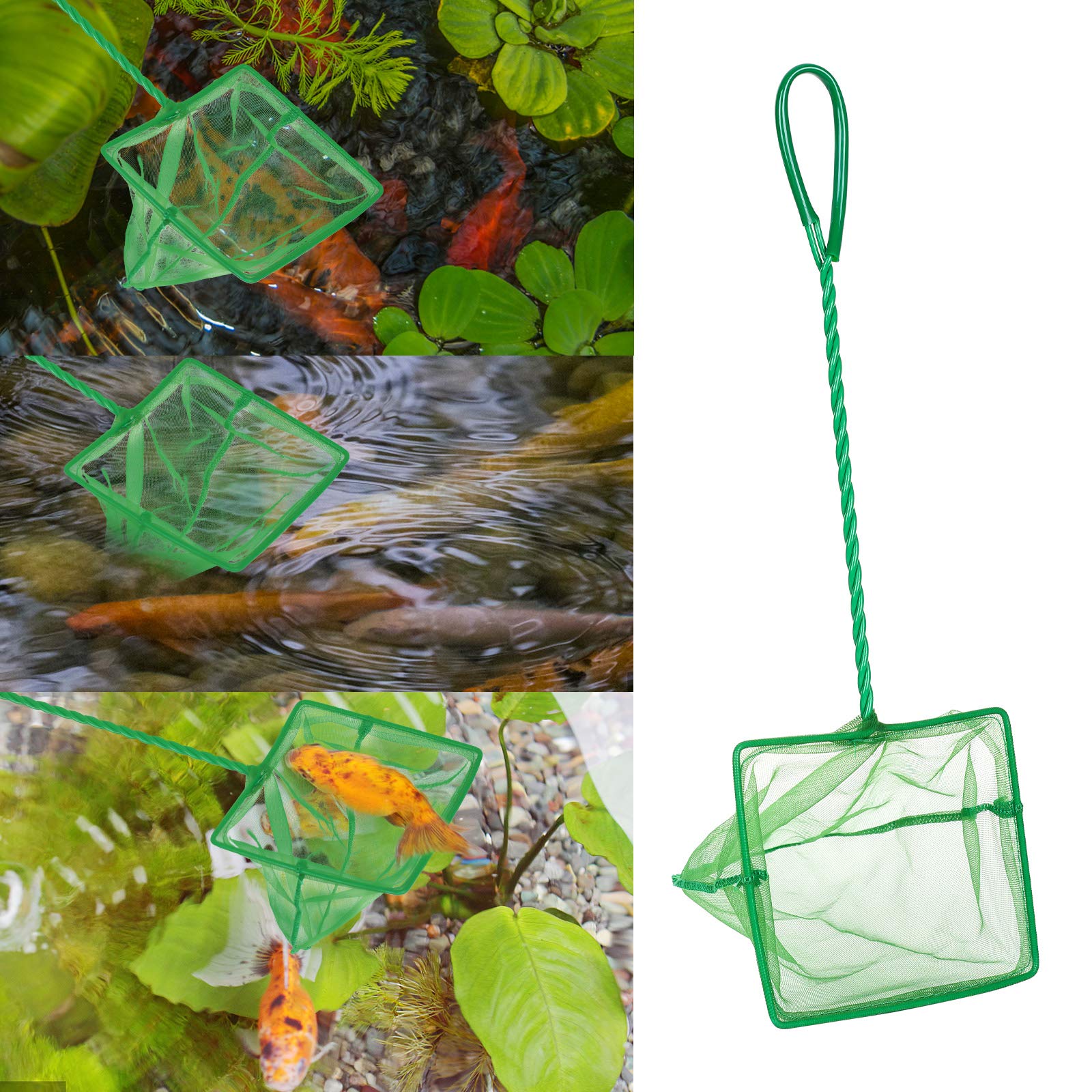 DAGUANZHI 4 Pack Aquarium Fish Net Fine Quick Catch Mesh Nylon Fishing – Supply AG DAGUANZHI 4 Pack Aquarium Fish Net Fine Quick Catch Mesh Nylon Fishing – Supply AG