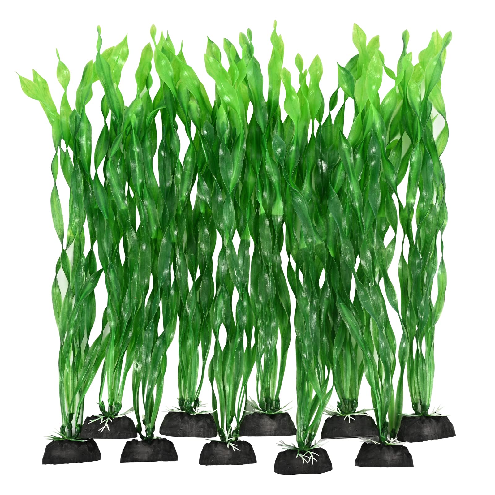 tall plastic fish tank plants 10Pcs Artificial Seaweed Water Plants, 11.8" Tall Plastic Fake Aquariu –  Supply AG
