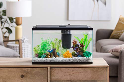 aqua culture fish tank accessories Aquarium Starter Kit W Led Lighting Aqua Culture 10 Gallon TetraCare E – Supply AG