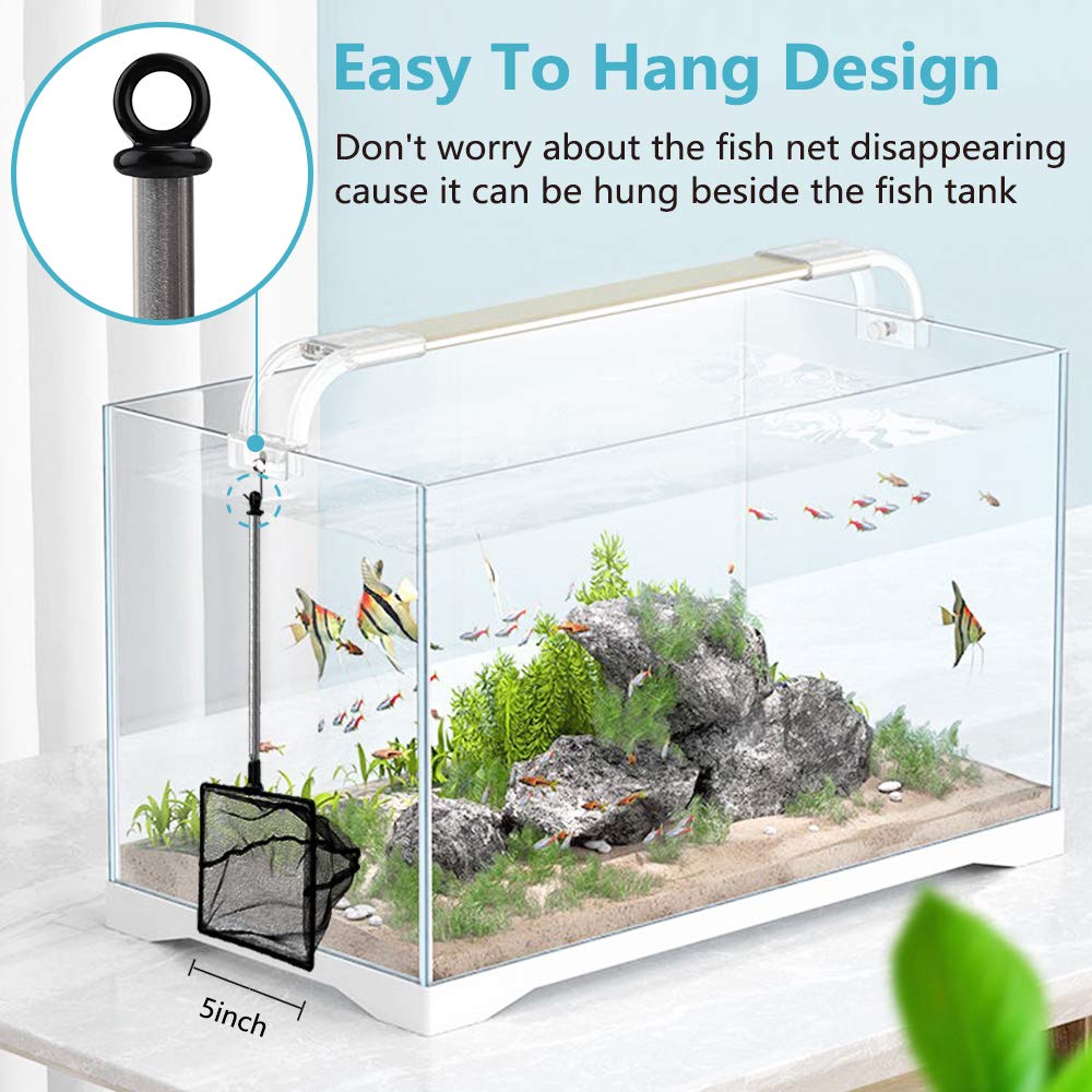 Grepol-V Aquarium Fish Net, 5 Inch Fine Mesh Fish Tank with Extendable – Supply AG Grepol-V Aquarium Fish Net, 5 Inch Fine Mesh Fish Tank with Extendable – Supply AG
