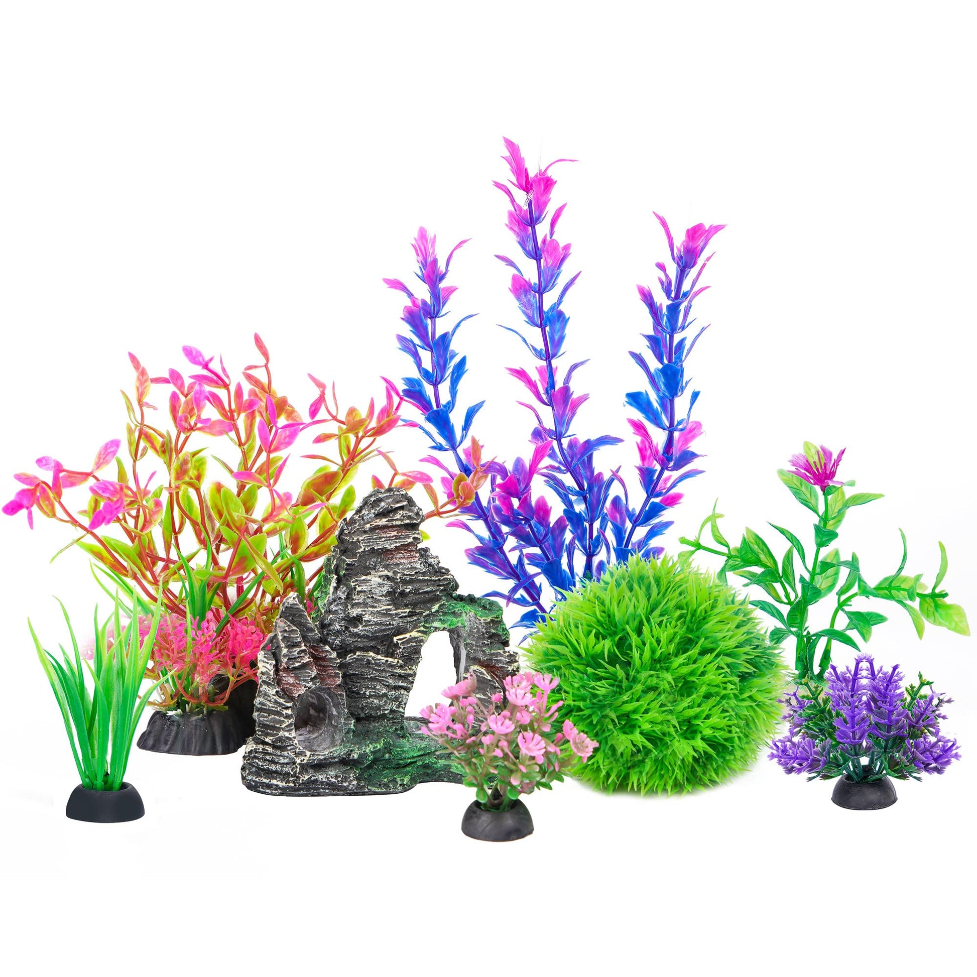 plastic plants for aquarium Ameliade Aquarium Decorations Fish Tank Artificial Plastic Plants & Ca – Supply AG